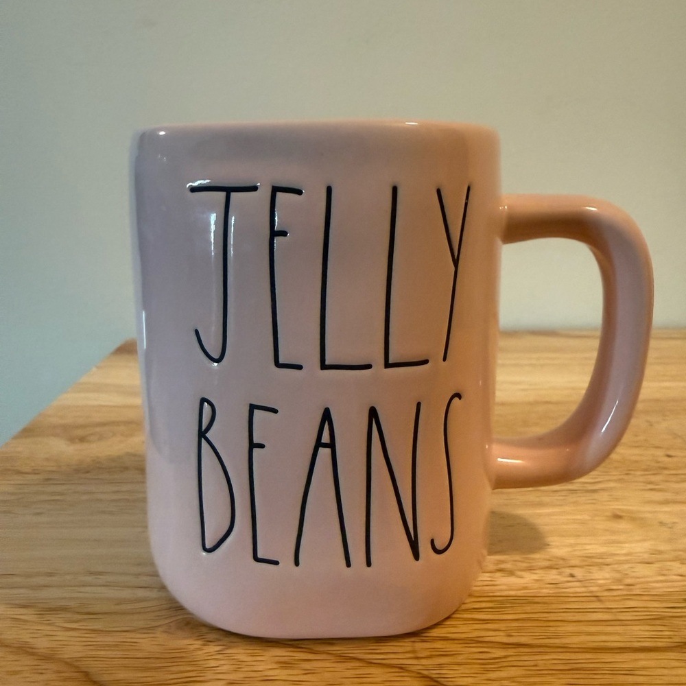 Rae Dunn Pink Jelly Beans Mug